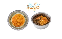 برنج و خورشت قلیه ماهی