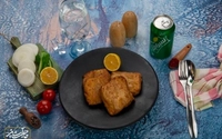 ماهی شیر سرخ شده