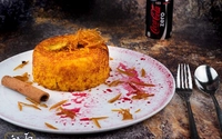 ته چین گوشت وآلبالو