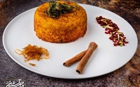 ته چین مرغ واسفناج