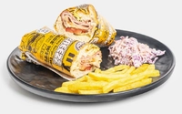 بشقاب ژامبون مرغ تنوری