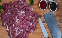 چنجه گوسفندی مرینیت شده