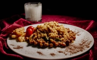 هواری پلو با مرغ