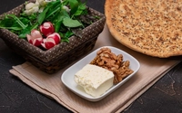 پنیر سبزی گردو
