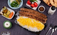 چلو کوبیده3سیخ ممتاز