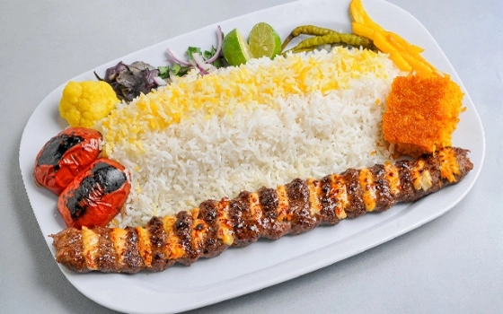 چلو کباب نگینی