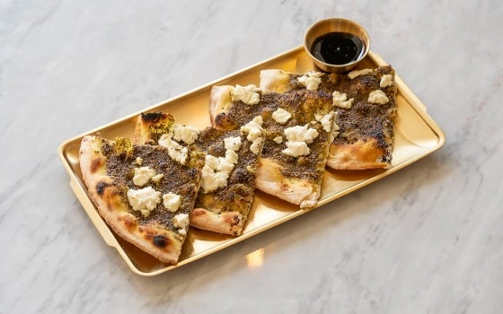 Zaatar with cheese