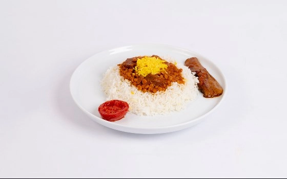 چلوقیمه بادمجان اکونومی