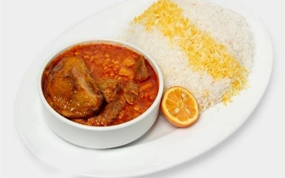 چلو خورشت قیمه بادمجان