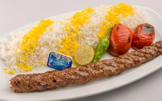 چلو کوبیده معمولی