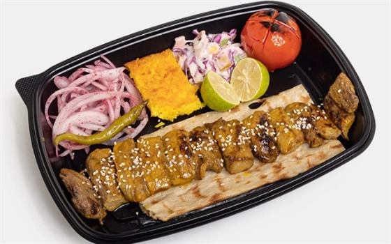 خوراک کباب چنجه (220 گرمی)