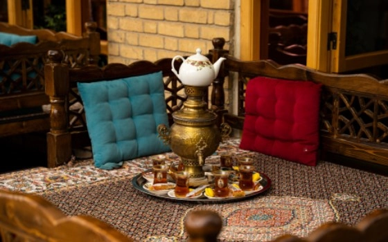 سماور ذغالی 8 نفره