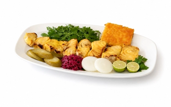 ماهی شیر کبابی
