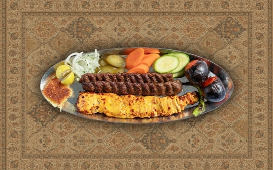 خوراک کباب وزیری