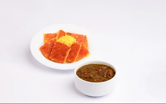 ته دیگ خورشتی قورمه سبزی