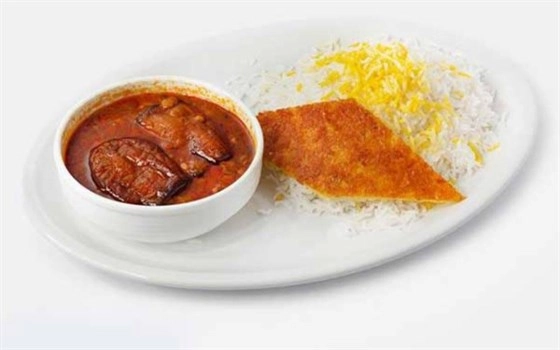 پلو قیمه بادمجان