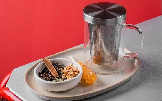 چای سبز و نارنج