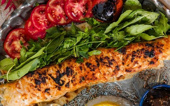خوراک ماهی کباب