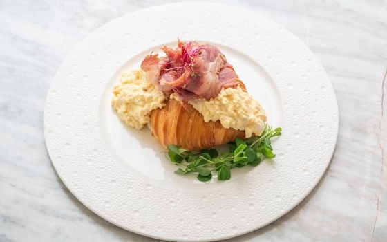Scrambled Eggs with Bacon
