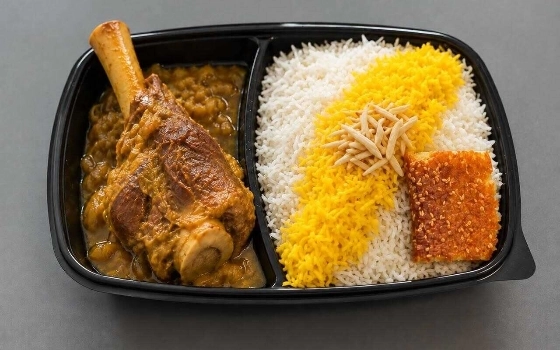 چلو ماهیچه گوسفندی