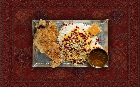 زرشک پلو با ماهیچه