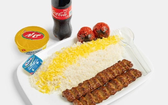 چلوکوبیده دوسیخ کمبو