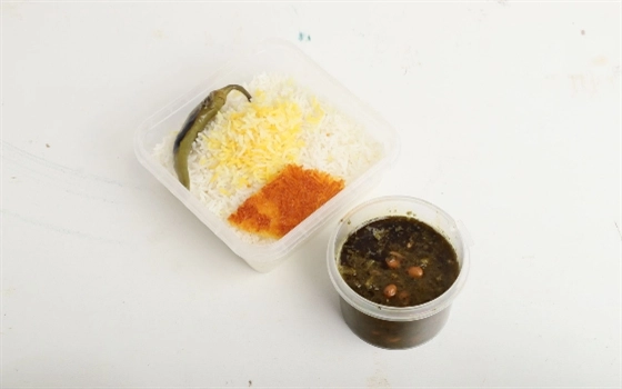 چلو خورشت کرفس