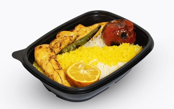 چلو جوجه کباب اکونومی (فیله)