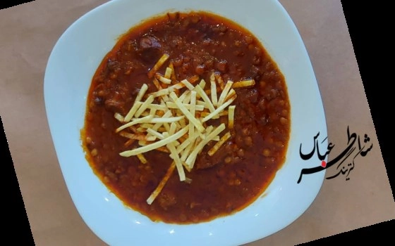 خورشت قیمه سیب زمینی ( بدون برنج )