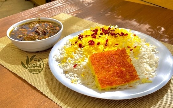 چلوقرمه سبزی