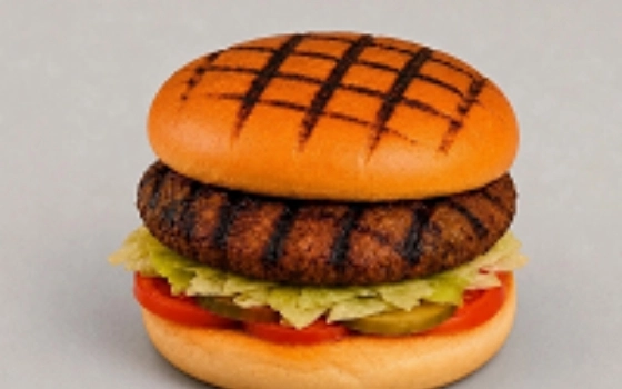 برگر زغالی