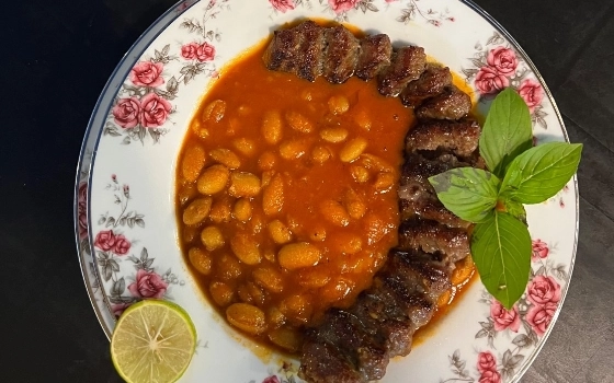 لوبیا کباب