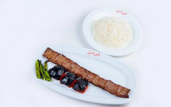چلوکباب برگ مخصوص