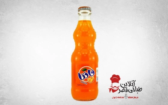 نوشابه شیشه نارنجی