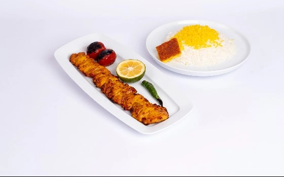 چلوجوجه کباب ران