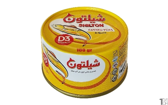 تون ماهی در آب نمک 180 گ شیلتون