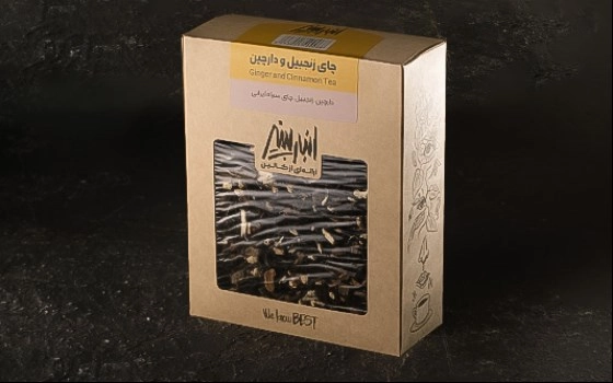 دمنوش زنجبیل و دارچین 300گرم