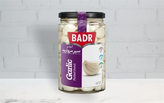 ترشی سیر مروارید 630 گرم بدر
