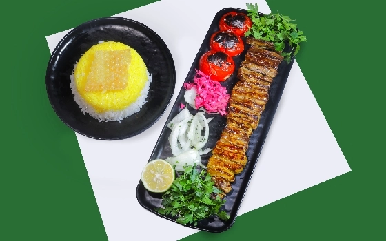 چلو چنجه (راسته گوساله)