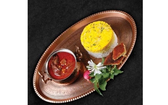 چلو خورشت قیمه بادمجان