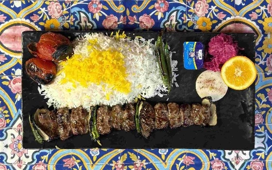 چلو چنجه رولی قفقازی