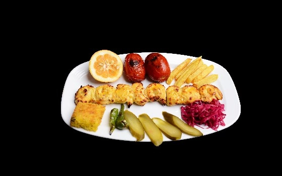 خوراک جوجه فیله حلزونی