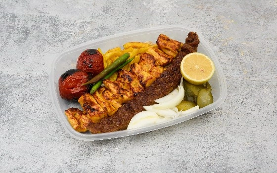 خوراک کباب میکس