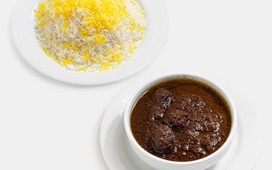 چلو خورشت فسنجان