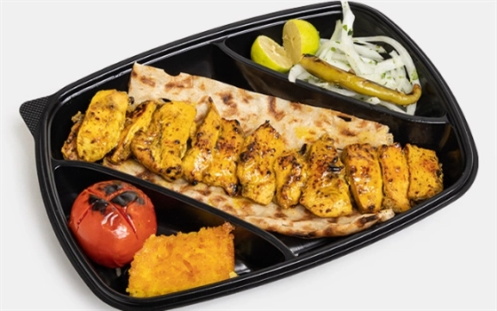 خوراک جوجه کباب باربیکیو (250 گرمی)