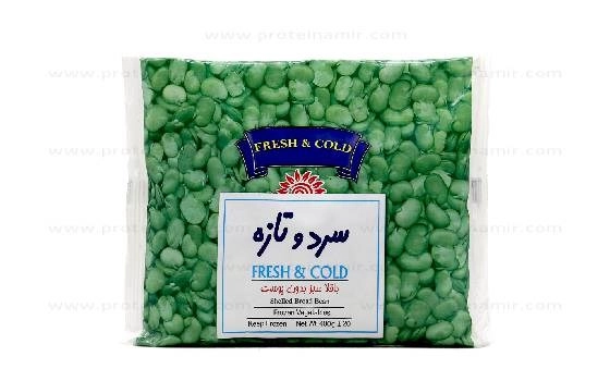 باقلا لپه سرد و تازه