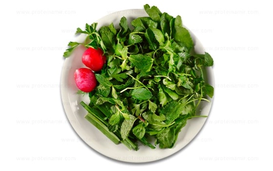 سبزی خوردن تازه