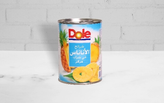 کمپوت آناناس حلقه ای 340 گ دل