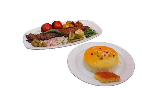 چلو کباب چنجه