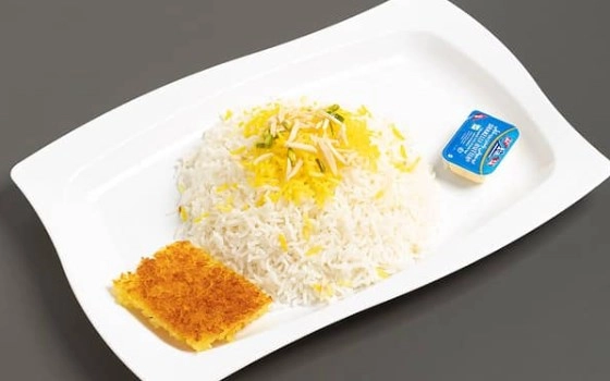 چلو کره زعفرانی